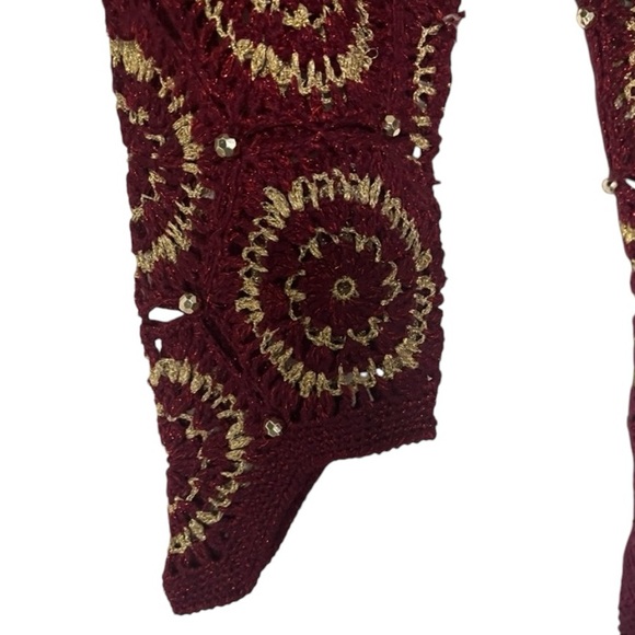 XES-NY•Vintage Scalloped Edged Sweater - Picture 3 of 7